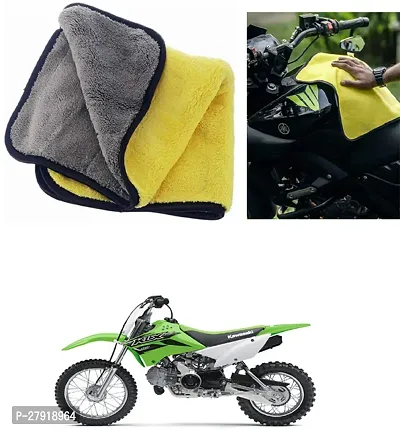 Stylish Bike Cleaning Cloth For Kawasaki KLX 110-thumb0