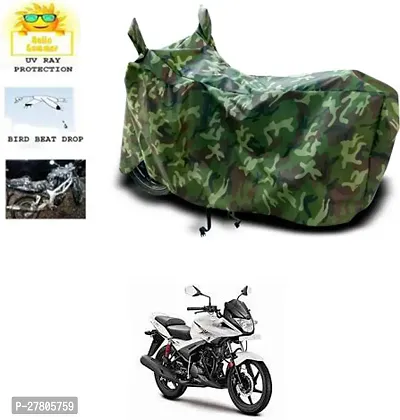 Designer Bike Body Cover Jungle Green For Hero Ignitor