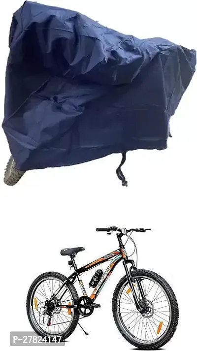 Classic Cycle Cover Navy Blue For Leader Beast 26T With Front Suspension-thumb0