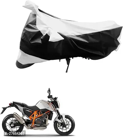 Stylish White Nylon Hero Impulse Bike Cover