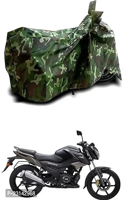 RONISH Dust Proof Two Wheeler Cover (Multicolor) For TVS Raider_a62