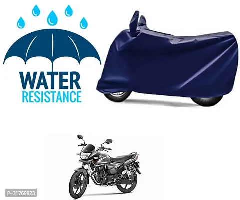 Splendid Waterproof Polyester Two Wheeler Cover Suitable For Honda CB Shine Bikes