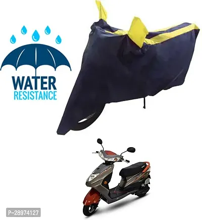 Stylish Waterproof Two Wheeler Cover For Okinawa Ridge Plus Motorcycle-thumb0