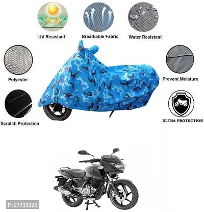 Durable and Water Resistant Polyester Bike Cover For Bajaj DTS-i