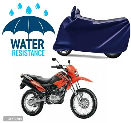 Splendid Waterproof Polyester Two Wheeler Cover Suitable For Hero Impulse Bikes-thumb0