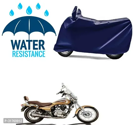 Splendid Waterproof Polyester Two Wheeler Cover Suitable For Bajaj Avenger Bikes-thumb0