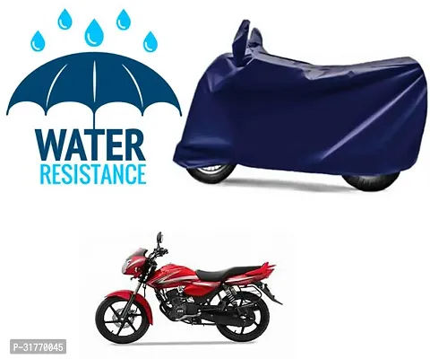 Splendid Waterproof Polyester Two Wheeler Cover Suitable For TVS Phoenix Bikes