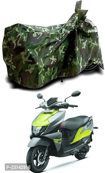 RONISH Dust Proof Two Wheeler Cover (Multicolor) For Suzuki Avenis 125_a15