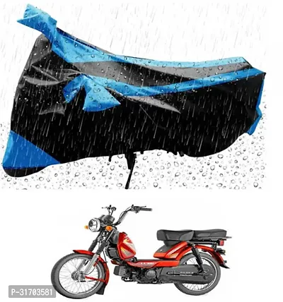 Useful Solid Waterproof Two Wheeler Cover TVS Heavy Duty Super XL