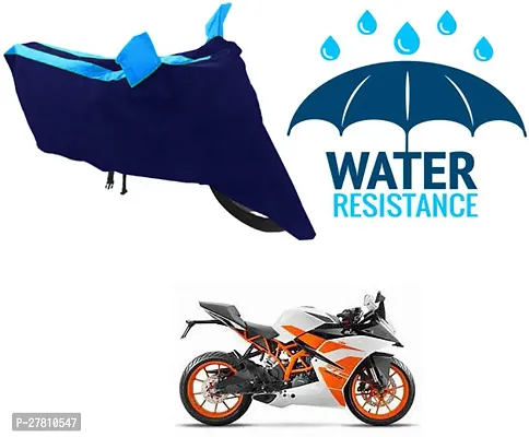 Classic Bike Body Cover Blue For KTM RC 200-thumb0