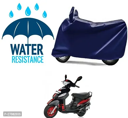 Designer Bike Body Cover Navy Blue For Mahindra Rodeo Uzo