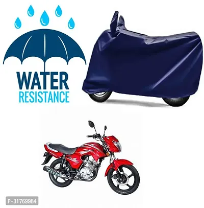 Splendid Waterproof Polyester Two Wheeler Cover Suitable For All Bike Models