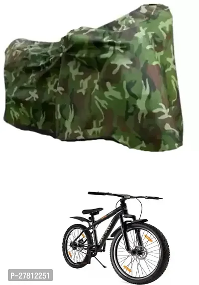 Designer Cycle Cover Green Jungle For Urban Terrain Bolt