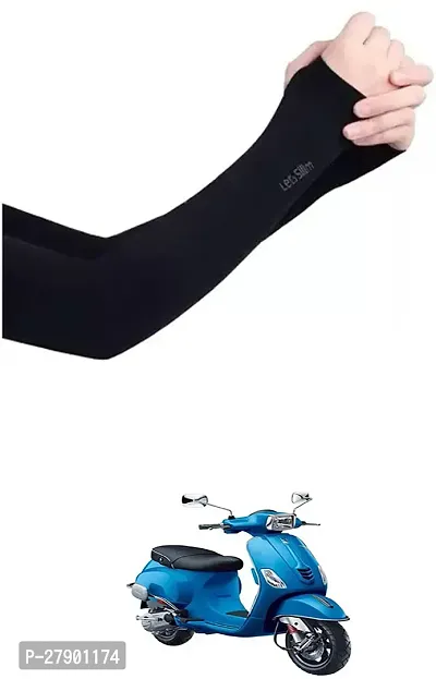 Stylish Breathable and Stretchable Arm Sleeve With Thumb Hole For Vespa Vespa SXL 125