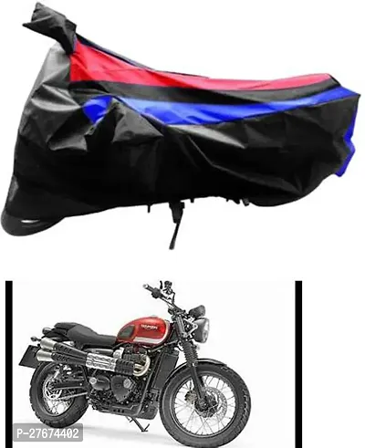 Dust and Water Resistant  Polyester Universal For Bike Scrambler Bike Cover-thumb0