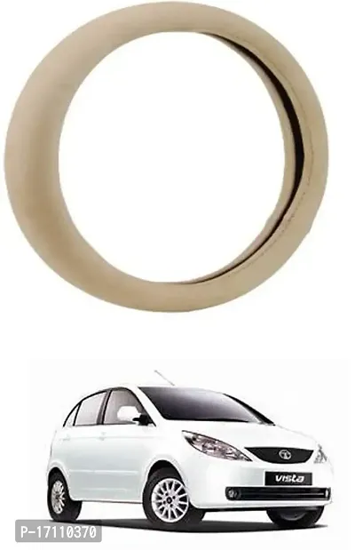 Car Stering Cover Round Beige For Indica Vista