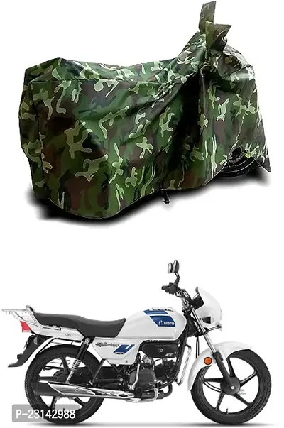 RONISH Dust Proof Two Wheeler Cover (Multicolor) For Hero Splendor Plus_a81-thumb0