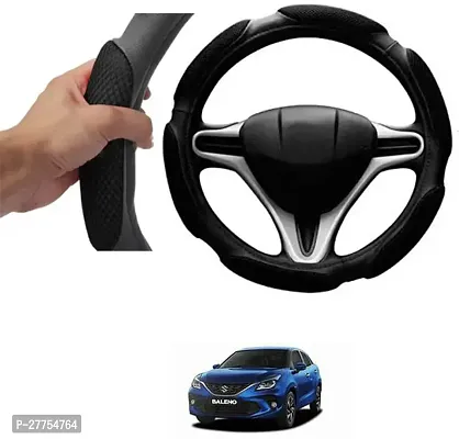 Car Steering Cover Black 6G Skidproof For Maruti Suzuki Baleno