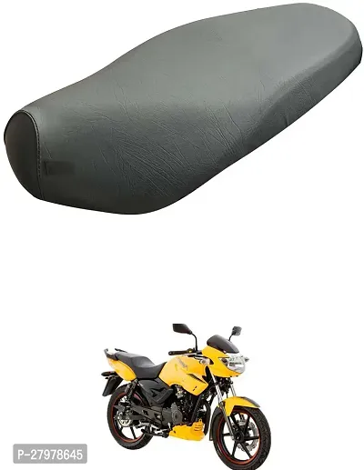 Two Wheeler Seat Cover Black For Tvs Apache 150