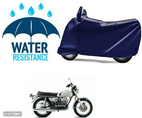 Splendid Waterproof Polyester Two Wheeler Cover Suitable For Yamaha RD 350 Bikes