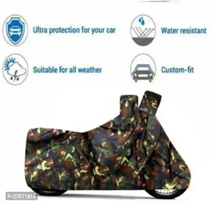 Protective Polyester Bike Body Covers- Vespa Activa 6G-thumb5