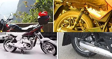 Protective Nylon Bike Body Covers For Bajaj Pulsar 220 DTS-i-thumb4