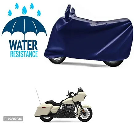 Designer Bike Body Cover Navy Blue For Harley Davidson Road Glide Special