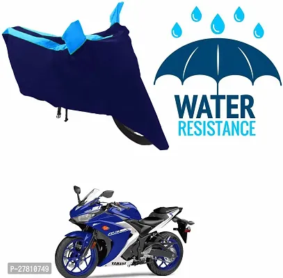 Classic Bike Body Cover Blue For Yamaha YZF R3-thumb0