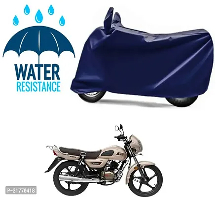 Splendid Waterproof Polyester Two Wheeler Cover Suitable For TVS All Bike Models