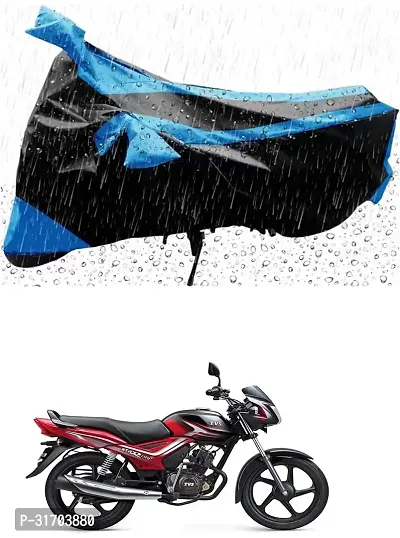 Useful Solid Waterproof Two Wheeler Cover TVS Star City Plus-thumb0