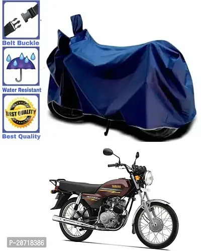 RONISH Waterproof Bike Cover/Two Wheeler Cover/Motorcycle Cover (Navy Blue) For Yamaha Crux