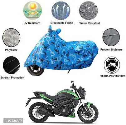 Protective Polyester Bike Body Covers For Bajaj Dominar-thumb0