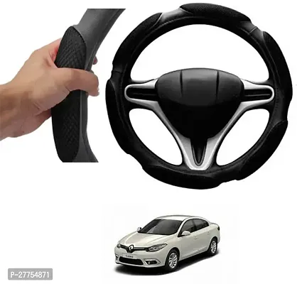 Car Steering Cover Black 6G Skidproof For Renault Fluence