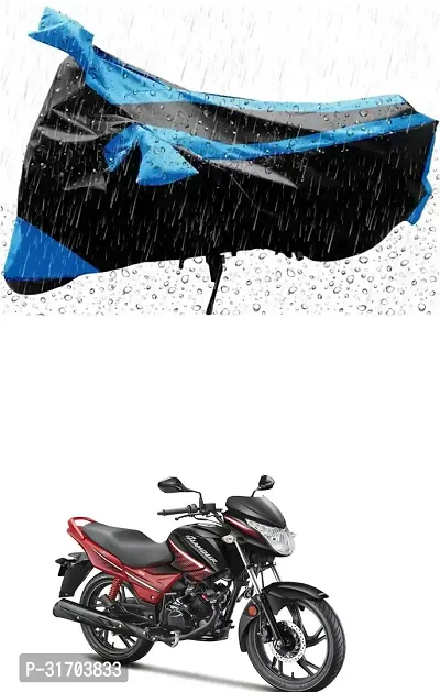 Useful Solid Waterproof Two Wheeler Cover Hero Glamour i3s-thumb0