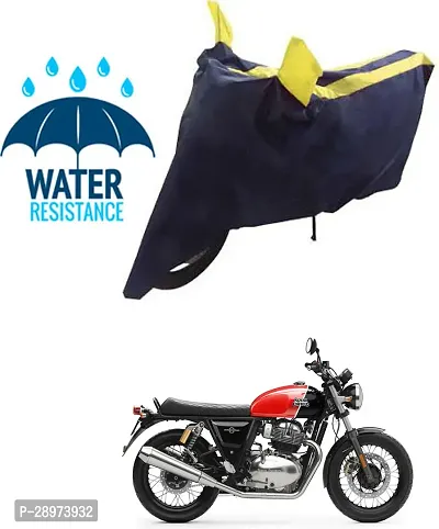 Stylish Waterproof Two Wheeler Cover For Royal Enfield Interceptor 650 Motorcycle-thumb0