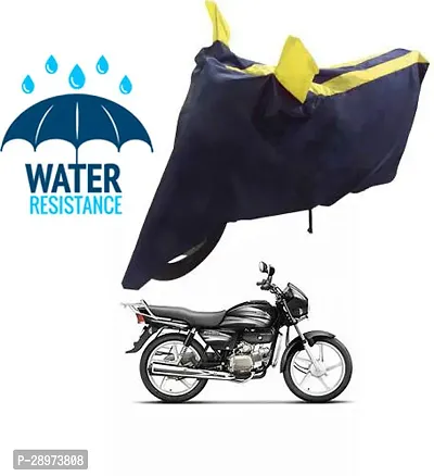 Stylish Waterproof Two Wheeler Cover For Hero Splendor Motorcycle-thumb0