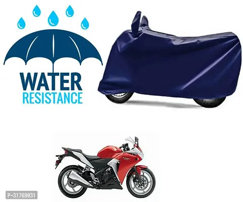 Splendid Waterproof Polyester Two Wheeler Cover Suitable For Honda CBR 250R Bikes