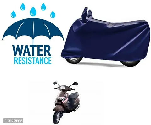 Splendid Waterproof Polyester Two Wheeler Cover Suitable For Mahindra Duro Bikes