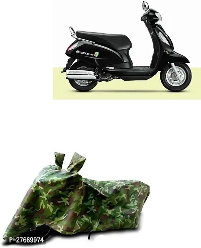 Water Resistant Polyester Bike Cover For Suzuki Access