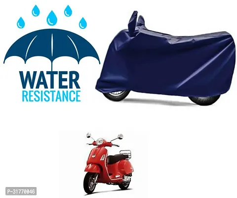 Splendid Waterproof Polyester Two Wheeler Cover Suitable For Piaggio All Bike Models