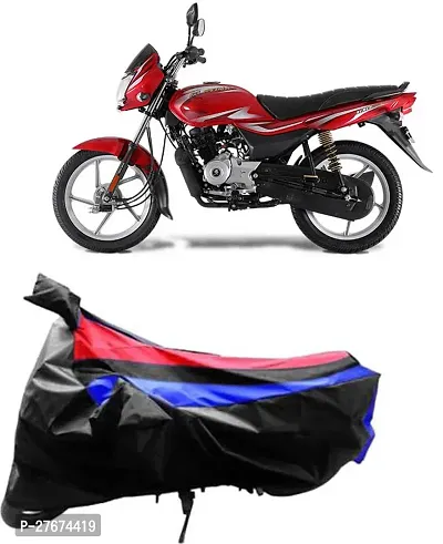 Dust and Water Resistant  Polyester Bajaj Platina Bike Cover-thumb0