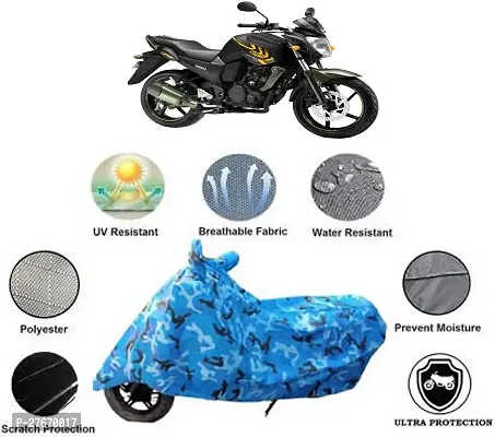 Water Resistant Polyester Bike Cover For Yamaha FZ-S