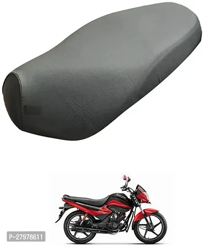 Two Wheeler Seat Cover Black For Hero Splendor I Smart