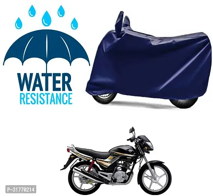 Splendid Waterproof Polyester Two Wheeler Cover Suitable For Yamaha Libero G5 Bikes