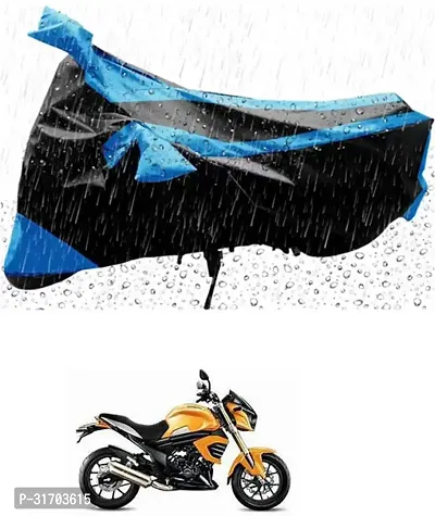 Useful Solid Waterproof Two Wheeler Cover Mahindra Mojo-thumb0