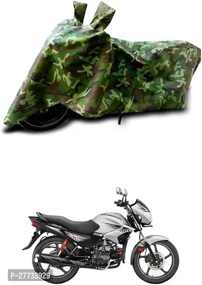 Durable and Water Resistant Polyester Bike Cover For Hero Glamour