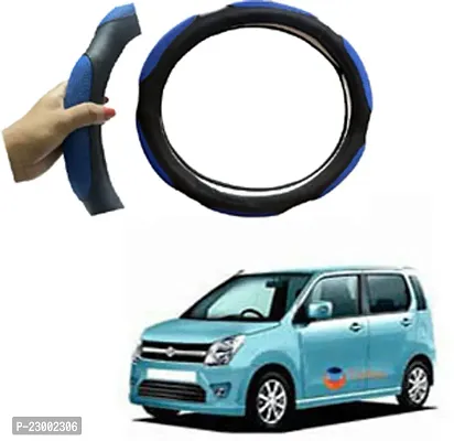 RONISH Car Steeing Cover/Black,Blue Steering Cover For Maruti Suzuki WagonR Electric Vehicle