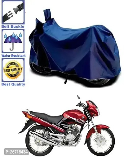 RONISH Waterproof Bike Cover/Two Wheeler Cover/Motorcycle Cover (Navy Blue) For Yamaha Gladiator