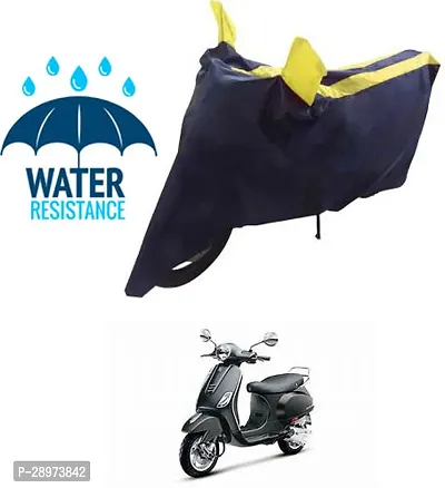 Stylish Waterproof Two Wheeler Cover For Piaggio Vespa VXL Motorcycle-thumb0