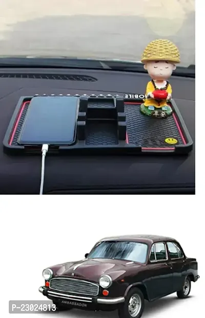 Car Dashboard Pad Mat/Car Mat/Car Cell Phone Holder Mat For Universal For Car Ambassador MPFi-thumb0